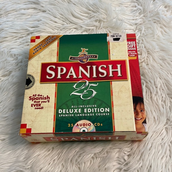 SPANISH HANDS FREE AUDIO LEARNING DELUXE EDITION 25 audio CD - Picture 1 of 12